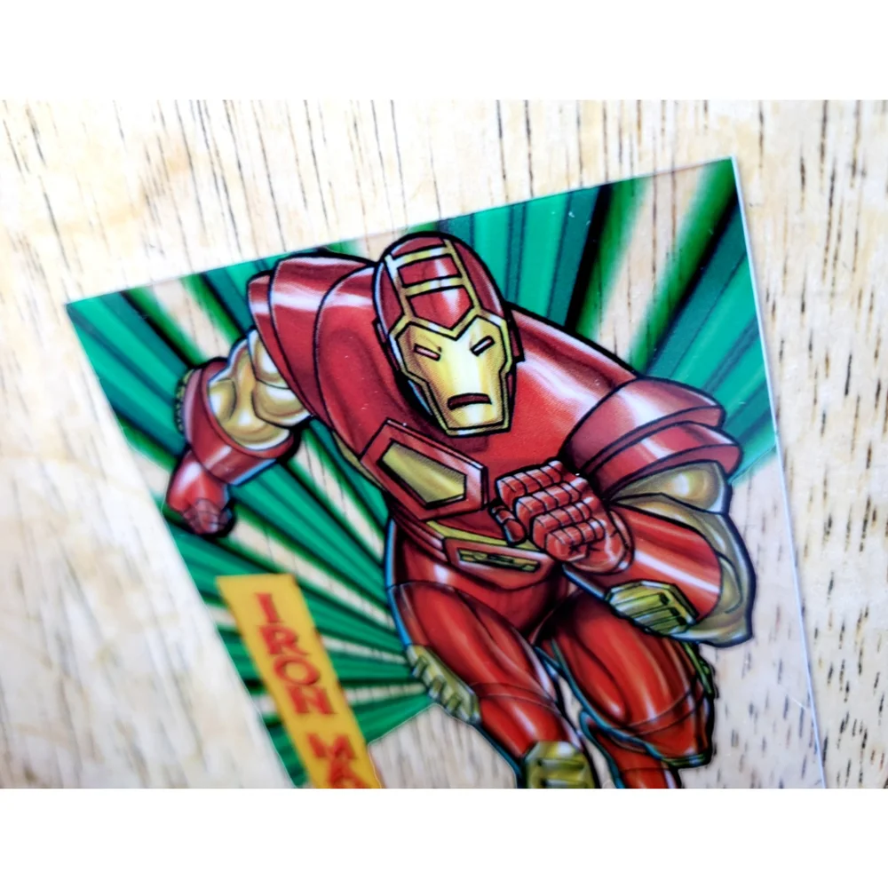 1994 Fleer Marvel Universe IRON MAN Suspended Animation Insert Card #4/10